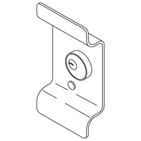 Accentra217F-689 Trim for 2100 Series Exit Devices Nighthlatch Function Aluminum