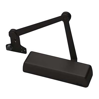 Yale 5821 Door Closer, Surface Mounted, Heavy Duty Parallel Arm Dead Stop, Cast Iron, Size 1-6, Non-Handed.