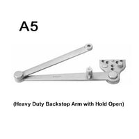 A5  Heavy Duty Backstop Arm with Hold Open