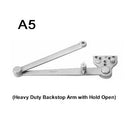 A5 Heavy Duty Backstop Arm with Hold Open