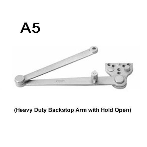 A5 Heavy Duty Backstop Arm with Hold Open