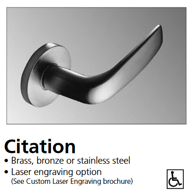 Citation Lever - Products Corbin Russwin ML2030 Mortise Lever Lockset Privacy Bedroom or Bathroom Function
