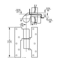 Rixson E-M19U Tech Specs