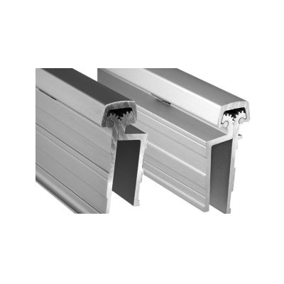 Pemko CFM85HD1HT Hospital Tip Full-Mortise Heavy Duty Continuous Geared Hinge in Clear Anodized Finish - 85"