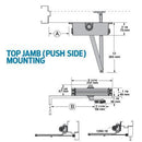 LCN 1261 TOP JAMB (PUSH SIDE)  MO UNTING