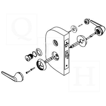 schlage mortise lock parts diagram
