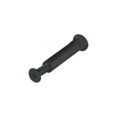 Norton SNB134-38 693 Sex Nuts & Bolts - For 1-3/4" Doors, Black Painted