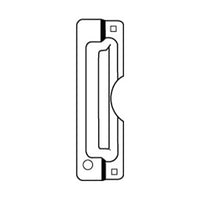 Rockwood 320CL.32D Latch Protector