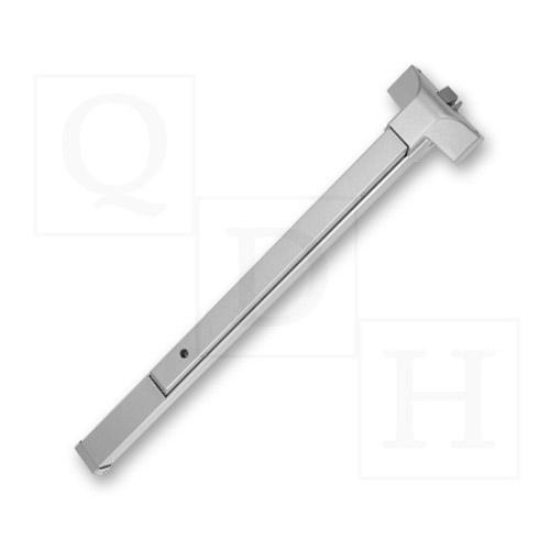 Tell F8300A-416-48"  Heavy Duty Fire Rated Grade 1 Rim Panic Bar - 48" x Panic Trim or Exit Only 689 Aluminum Finish